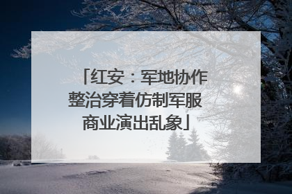 红安：军地协作整治穿着仿制军服商业演出乱象
