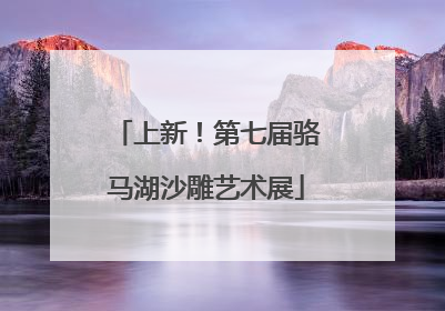 上新！第七届骆马湖沙雕艺术展