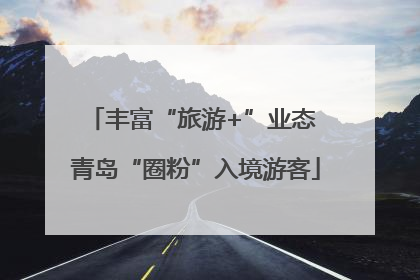 丰富“旅游+”业态 青岛“圈粉”入境游客