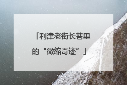 利津老街长巷里的“微缩奇迹”