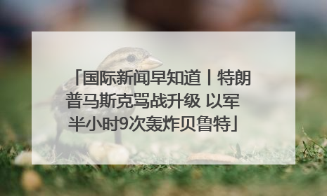 国际新闻早知道丨特朗普马斯克骂战升级 以军半小时9次轰炸贝鲁特