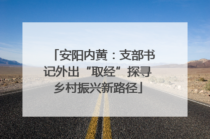 安阳内黄：支部书记外出“取经”探寻乡村振兴新路径
