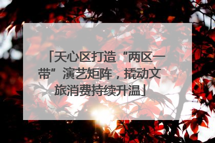 天心区打造“两区一带”演艺矩阵，撬动文旅消费持续升温