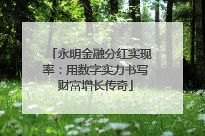 永明金融分红实现率：用数字实力书写财富增长传奇