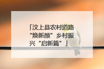 汶上县农村道路“焕新颜”乡村振兴“启新篇”