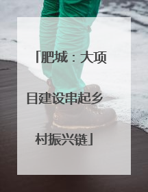 肥城：大项目建设串起乡村振兴链