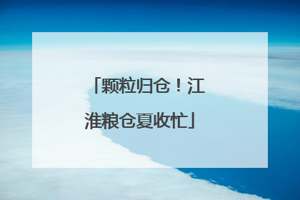 颗粒归仓！江淮粮仓夏收忙