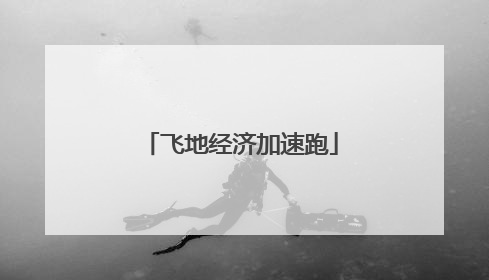飞地经济加速跑