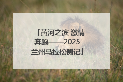 黄河之滨 激情奔跑——2025兰州马拉松侧记