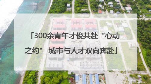 300余青年才俊共赴“心动之约” 城市与人才双向奔赴